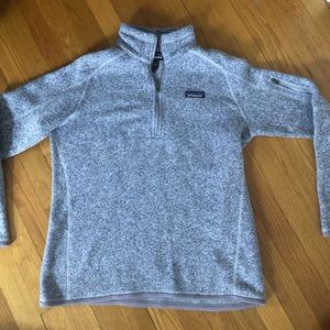 Patagonia Better Sweater Lilac Quarter Zip
